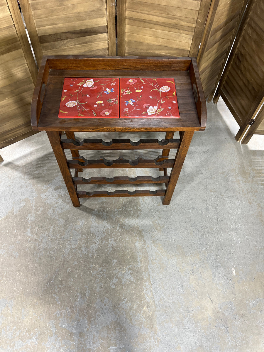 Wine Rack with Removable Tray Williamsburg Estate Services