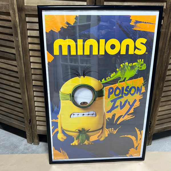 Framed Minions Poison Ivy Poster