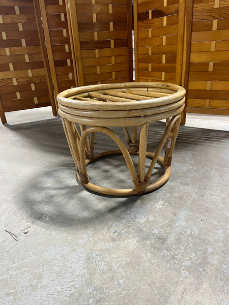 Pier 1 Imports Bamboo Style Foot Stool