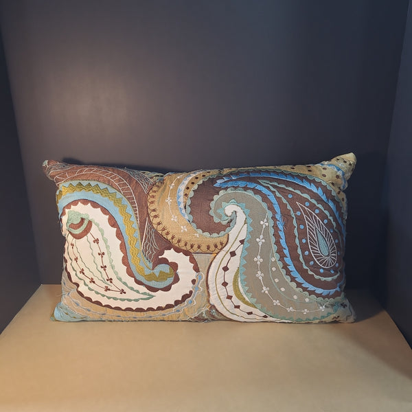 Pier 1 Paisley Decorative Pillow