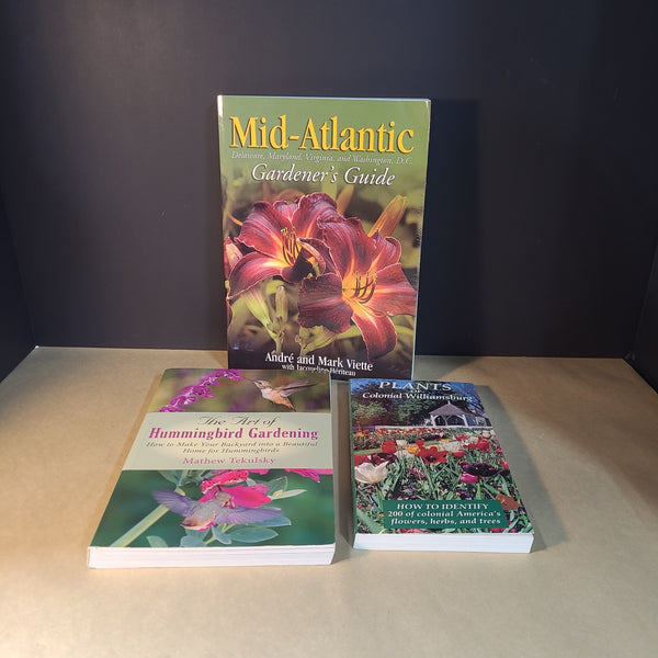 Set of 3 Gardening Books