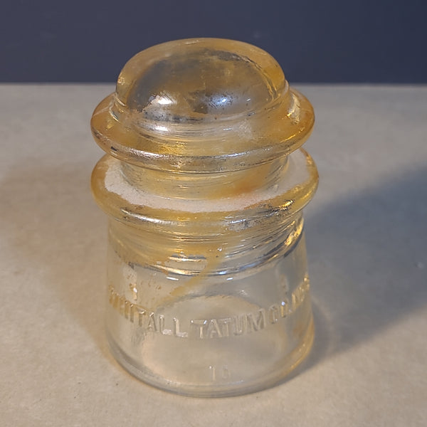 Whitall Tatum Co. No.10 Insulator Glass