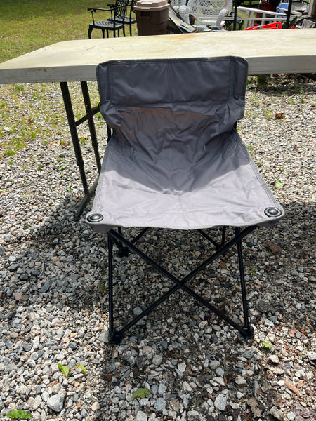 Gray Camp Chair