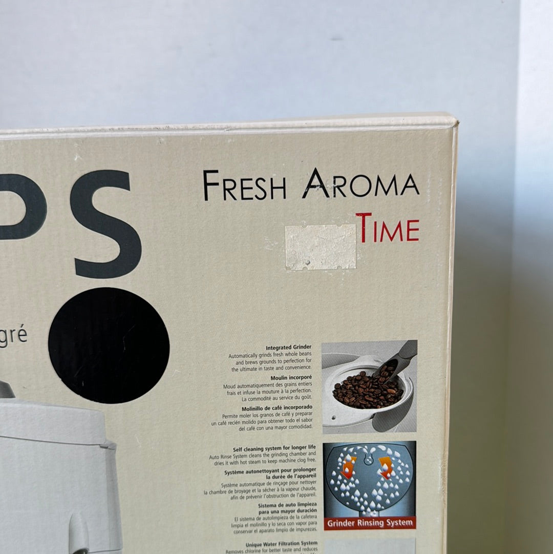 Krups Fresh Aroma 10 Cup Coffee Maker Built in Bean Grinder F625