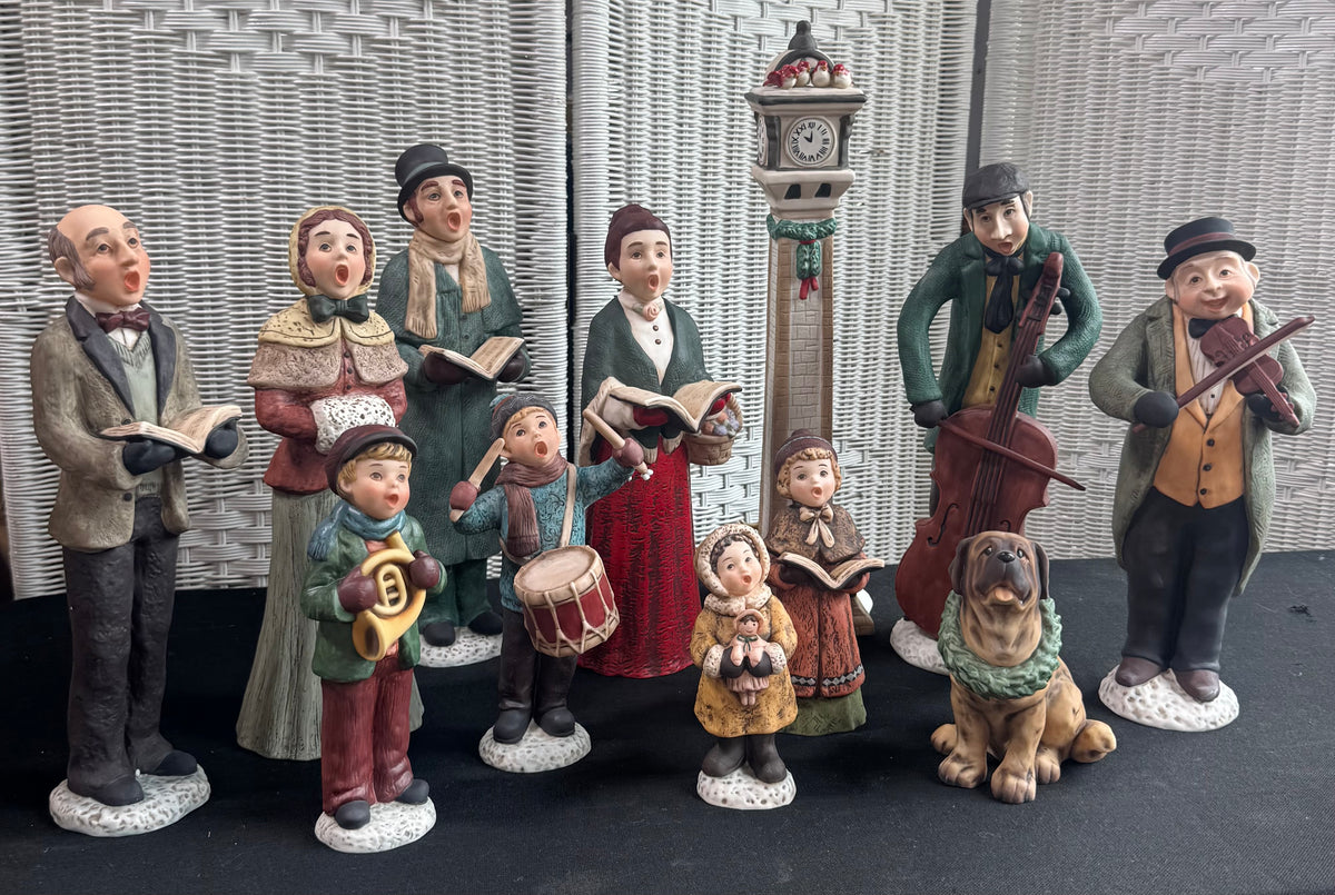 12-Piece Grandeur Noel 2003 Collector's Edition Porcelain Holiday