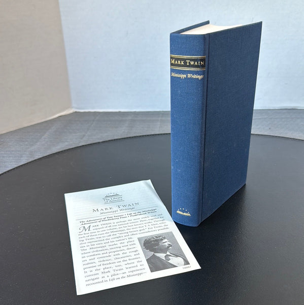 Mississippi Writings by Mark Twain 1982 The Library of America Hardcover Book