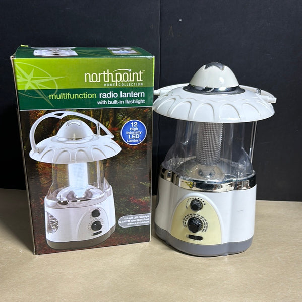 Northpoint Home Collection Multifunction Radio Lantern (Works)