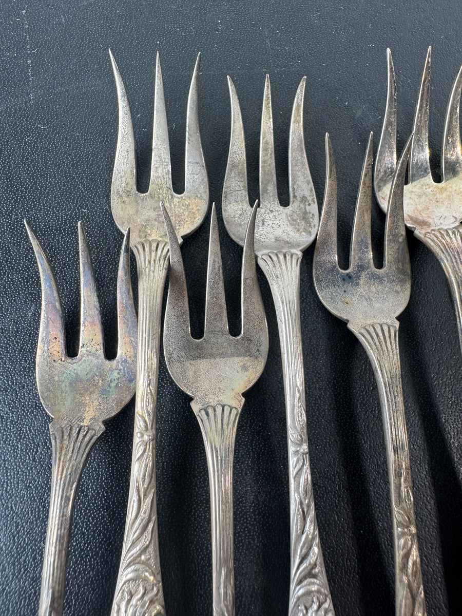 12-Piece Hamilton & Diesinger Vintage Sterling Silver Sunflower