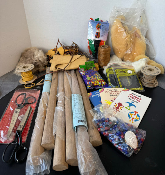 Lot of Assorted Tomahawk Making Supplies