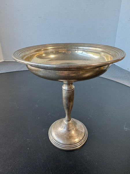 Empire Sterling Silver Tall Pedestal Compote