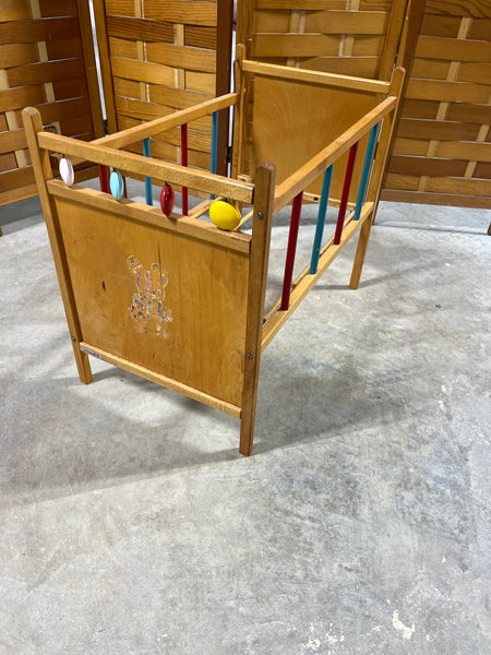 Vintage Doll Crib, AS IS