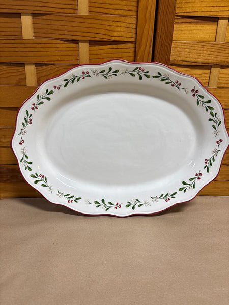 Large Better Homes & Gardens Holiday Platter