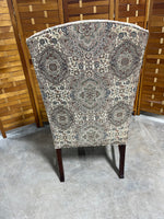 Wing Back Chair, Reupholstered by "Mack Upholstery-The CW Way"