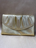 Avon Polished Gold Handbag With Box