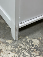 White Particle Board Bathroom Cabinet