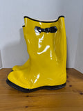 West Chester Yellow Over The Shoe Rubber Slush Boot SIZE 12