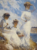 Summer Print by Frank Weston Benson; Signed