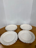 Cream Colored Tommy Bahama Melamine Dinner Plates - Set Of 8