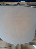 Large Mercury Glass Style Table Lamp