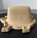 Haeger Natural Stone Pig Shaped Microwave Bacon Cooker