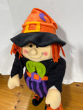Posable Halloween Witch