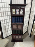 Narrow Cabinet with Photo Albums