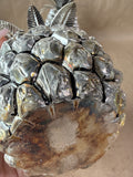 3 Pieces Silver Plated Goddinger Pineapple Candle Holders