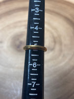 18K Gold Band - SIZE 5