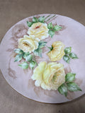 Floral Hand Painted Decorative Plate (C)