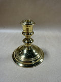 Small Solid Brass Virginia Metalcrafters Candlestick Holder