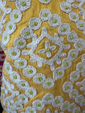 Pair of Vintage Accent Pillows with Intricate White Threadwork