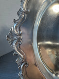 Wilcox Silver Plate Footed Meat Platter