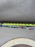 Necklace with Assorted Colorful Beads & Button Closure