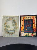 (H) Pair of Signed Susie Saunders Folk Art Painting Books