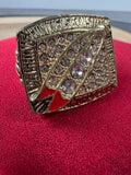 NFL Washington Redskins 1991 Mark Rypien Super Bowl Replica Ring SIZE 11.5