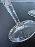 4-Piece Gorham King Edward Crystal Water Goblets
