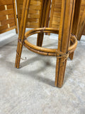 Rattan Swivel Bar Stool