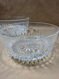 Pair Of Arcoroc France Serving Bowls