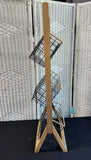 Farmhouse Style 3-Tier Hanging Basket Standing Organizer