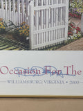 An Occassion For The Arts 2000 Poster by DuPaul; Signed