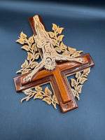 Handcarved Wooden Crucifix