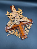 Handcarved Wooden Crucifix