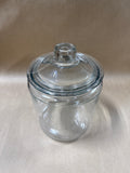 Clear Glass Apothecary Jar // 2 Available // PRICED INDIVIDUALLY (C)