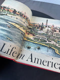Life in America by Marshall Davidson 1951 Vintage 2-Volume Hardcover Book Set