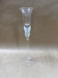 Tall Single Floral Candlesticks