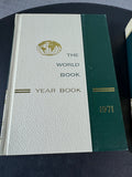 1969 World Book Encyclopedia Complete Set with Yearbooks 1971-1975