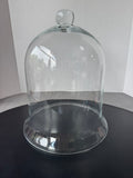 Clear Glass Vintage Bell Jar