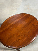 Pennsylvania House Oval Side Table with Drawer