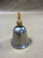 Silver Plate Bell With Pineapple Handle