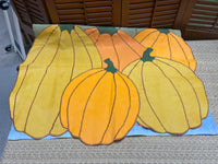 Happy Harvest Time Garden Flag